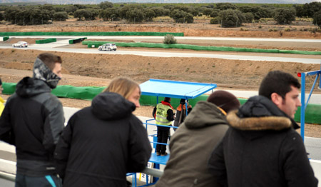 Aficionados siguen las incidencias del Campeonato de Andalucía en Guadix