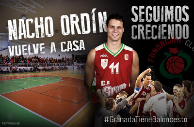 Nacho Ordín, refuerzo de lujo para el Coviran 