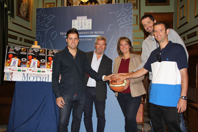 Presentación del partido de baloncesto 