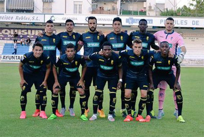 Once inicial del Granada B en la Ciudad Deportiva de Maracena (GRANADA CF)