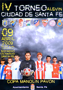 Cartel oficial del Trofeo Ciudad de Santa Fe