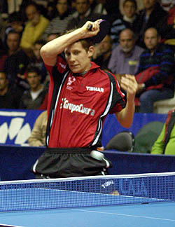 Robert Gardos ya está en dieciseisavos de final Robert Gardos ya está en dieciseisavos de final