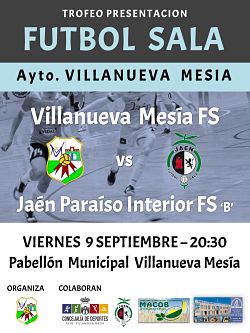 Cartel de la presentación de los malenos 