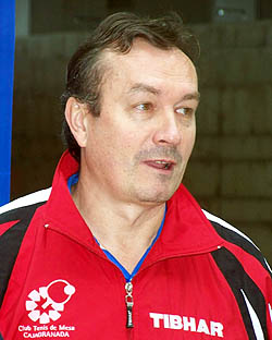 Vladimir Chounine, entrenador CajaGranada Vladimir Chounine, entrenador CajaGranada