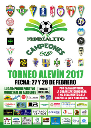Cartel del torneo que se celebrará en Albolote (GRJ)