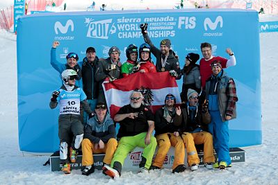 Los austriacos celebran su triufo 