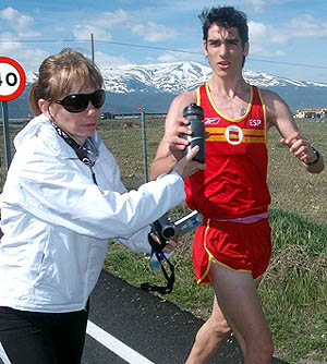 Alberto Amezcua, marchador de la Juventud Atlética (GRJ) Alberto Amezcua, marchador de la Juventud Atlética (GRJ)