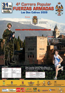 Cartel de la IV Carrera de las Fuerzas Armadas Cartel de la IV Carrera de las Fuerzas Armadas