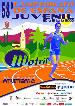 Cartel oficial del Campeonato de España en Motril Cartel oficial del Campeonato de España en Motril