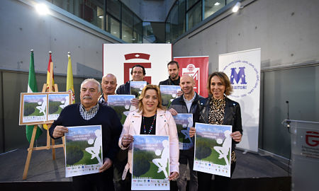 La diputada de deportes. Purificación López ha presentando el I Torneo alevin de Futbol-7