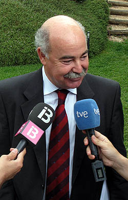 Fco. Javier Laino, vicepresidente del Obradoiro Fco. Javier Laino, vicepresidente del Obradoiro