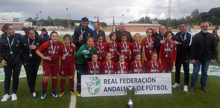 La Selecciónd e Córdoba ha vencido el Campeonato andaluza Alevin Femenino (CESAR VERA (RFAF))