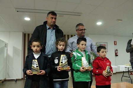 Entrega de premios a los mas pequeños