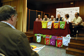 Un momento de la presentación de la Vuelta a las Vegas de Granada