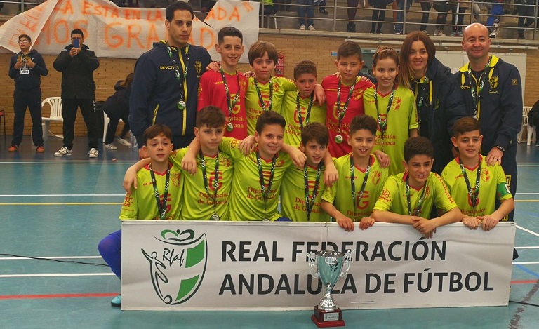 La selección granadina se ha proclamado subcampeona de Andalucia (MARTA GABUCIO/RFAF)