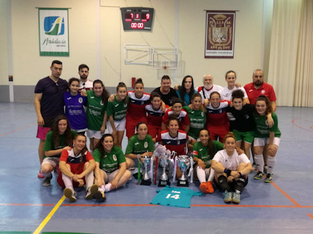 Albolote Futsal y Alhameña disputaron una trepidante final