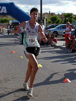 Alejandro Torres, de la Juventud Atlética Guadix Alejandro Torres, de la Juventud Atlética Guadix