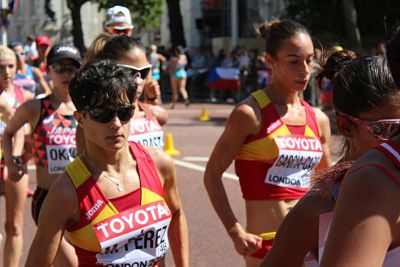 La oscense Maria Pérez se ha proclamado campeona de Europa de marcha 