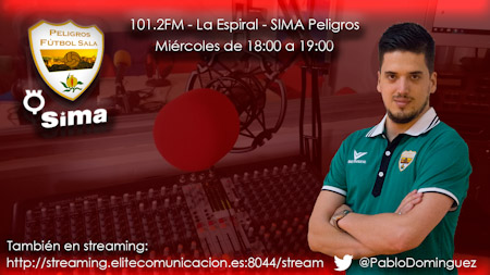 Pablo Dominguez dirigirá el espacio radiofónico del Sima Peligros (PFS)