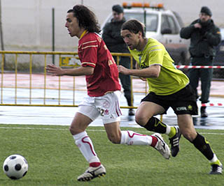 David Gámiz en un partido de la pasada temporada David Gámiz en un partido de la pasada temporada