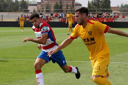 El Recreativo realizó un mal partido ante el Villanovense (ARCHIVO)