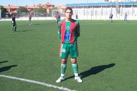 José Navarro, futbolista santaferino del Granada Atlético José Navarro, futbolista santaferino del Granada Atlético