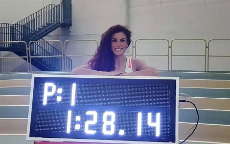 Laura Bueno plusmarquista nacional de 600 metros en pista cubierta (EUROPA PRESS) 