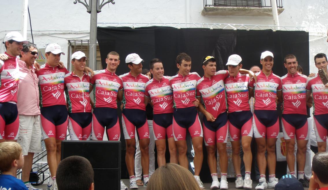 Integrantes del Andalucía Cajasur, ganador de la Copa Andalucía