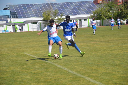 Serigne ha hecho el gol de la U.D. Maracena (LÁZARO)
