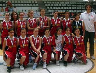 El equipo femenino infantil Mudanzas Cariño Ramón y Cajal (GRJ) El equipo femenino infantil Mudanzas Cariño Ramón y Cajal (GRJ)