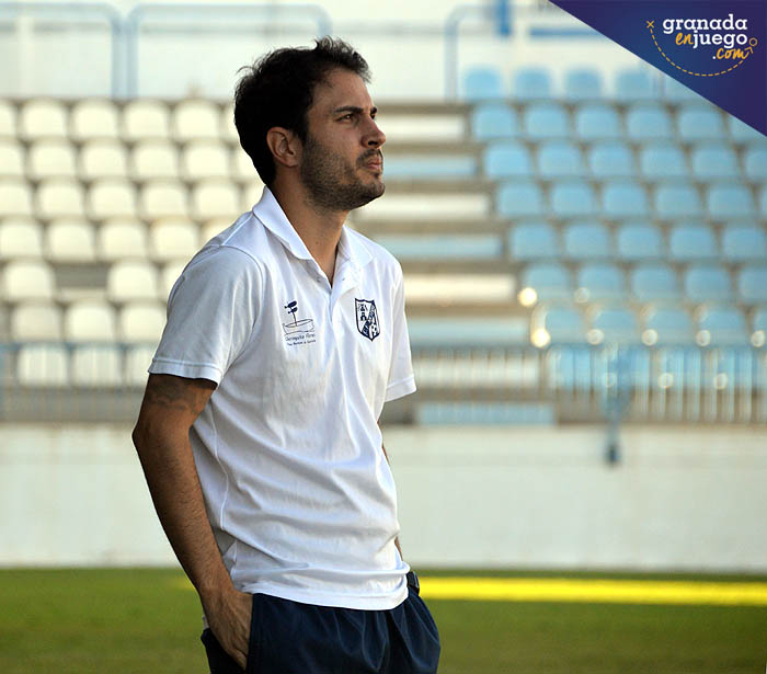 José Manuel García, entrenador del CF Motril (LÁZARO)