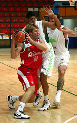 Stefansson ante Unicaja Málaga (ACBMEDIA)