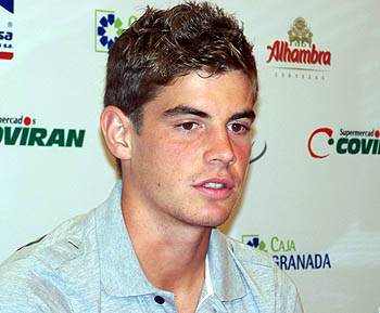 Raúl Fernández, cancerbero del Granada CF (GRJ) Raúl Fernández, cancerbero del Granada CF (GRJ)