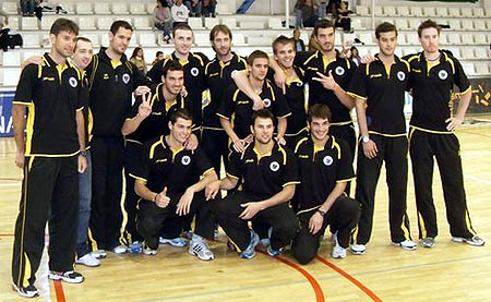 Equipo al completo del CD Universidad de Granada de voleibol masculino (GRJ) Equipo al completo del CD Universidad de Granada de voleibol masculino (GRJ)