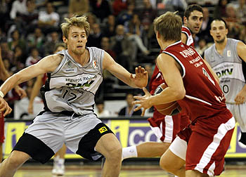 Rannikko en el encuentro ante el DKV Joventud (ACBMEDIA) Rannikko en el encuentro ante el DKV Joventud (ACBMEDIA)