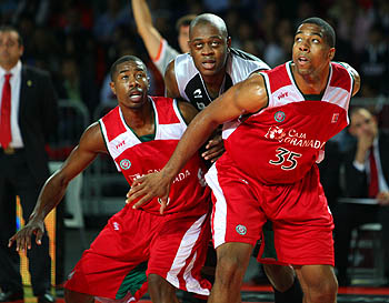 Moiso fue una pesadilla para los jugadores nazaríes (ACBMEDIA) Moiso fue una pesadilla para los jugadores nazaríes (ACBMEDIA)