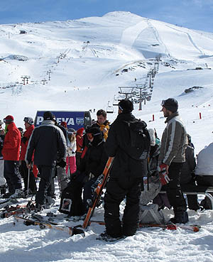 Sierra Nevada presenta un aspecto impresionante (GRJ) Sierra Nevada presenta un aspecto impresionante (GRJ)