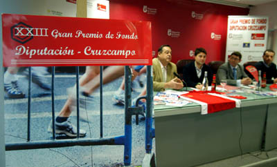 Un momento de la presentación del Gran Premio de Fondo de este año (GRJ) Un momento de la presentación del Gran Premio de Fondo de este año (GRJ)