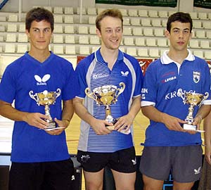 Álvaro Pérez, Francisco Martín y Endika Díez (GRJ) Álvaro Pérez, Francisco Martín y Endika Díez (GRJ)