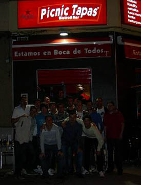 El equipo inauguró el nuevo local de Maracena El equipo inauguró el nuevo local de Maracena