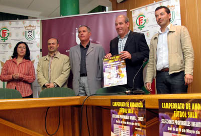 Un momento de la presentación en Armilla del Campeonato de Andalucía Un momento de la presentación en Armilla del Campeonato de Andalucía