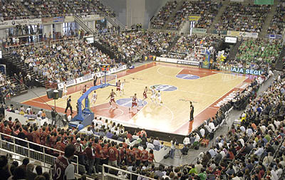El Palacio de los Deportes necesitará el empuje de los aficionados (AYALA) El Palacio de los Deportes necesitará el empuje de los aficionados (AYALA)