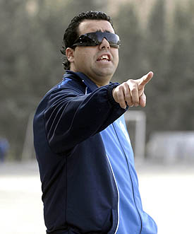 Germán Crespo, entrenador del Atarfe (GRJ) Germán Crespo, entrenador del Atarfe (GRJ)