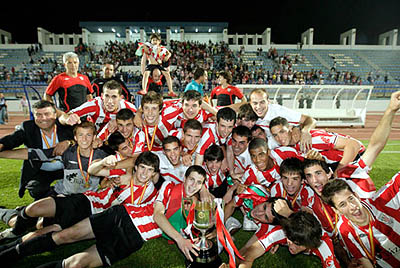 Los jóvenes cachorros se proclamaron campeones de la Copa del Rey juvenil