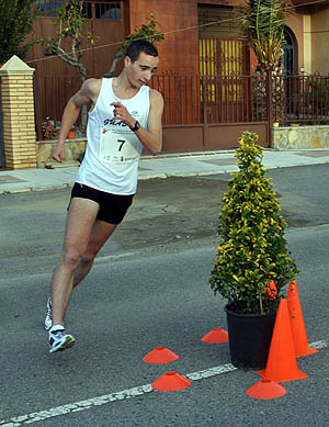 Dani Pedraza en una competición provincial (GRJ) Dani Pedraza en una competición provincial (GRJ)
