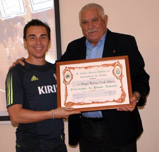 Miguel Rodrigo junto a Antonio Mendoza (GRJ) Miguel Rodrigo junto a Antonio Mendoza (GRJ)