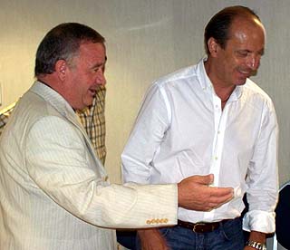 Carlos Marsá y Mario García caminaran juntos (GRJ) Carlos Marsá y Mario García caminaran juntos (GRJ)