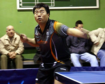 Wang Ran, jugador del Villa de La Zubia (ARCHIVO)