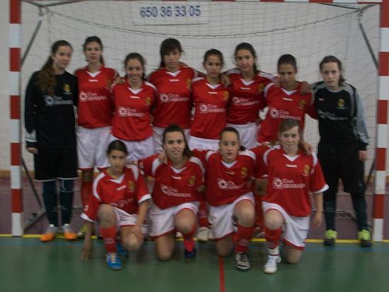 Las integrantes de la selección granadina