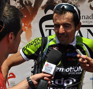 Triki Beltrán fue tercero en la primera etapa